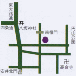 二軒茶屋中村楼 地図