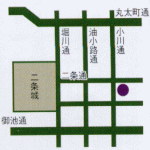 二條若狭屋 地図